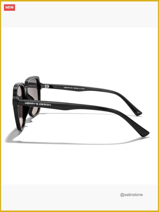 Vintage Square Polarized Sunglasses TR90 Frame UV Protection